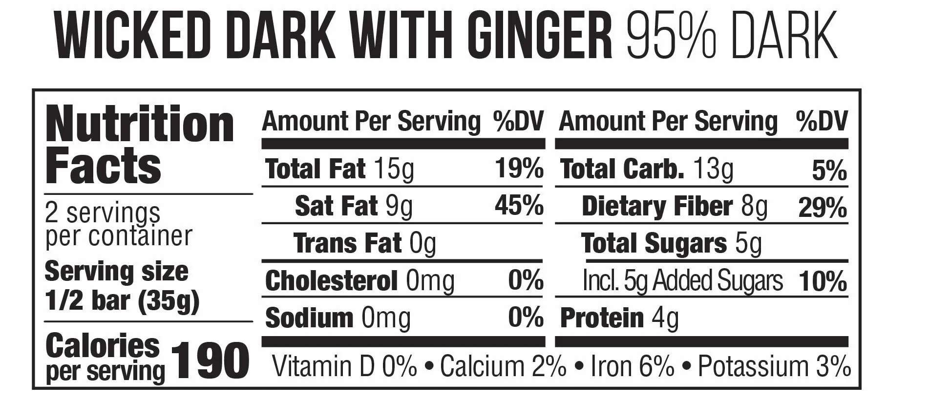 95% Wicked Dark with Ginger - Image 3